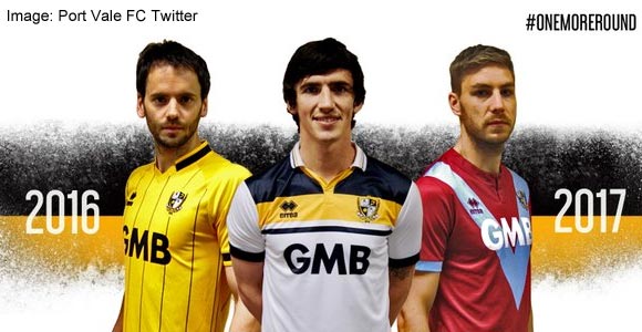 Vote: Your view of the new Port Vale kit designs?