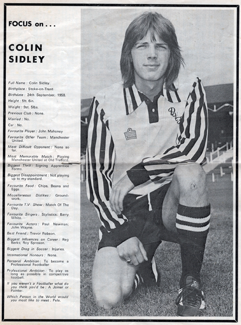 Colin Sidley interview
