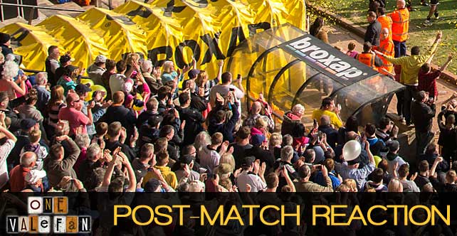 Post-match reaction: Port Vale 1-0 Stevenage