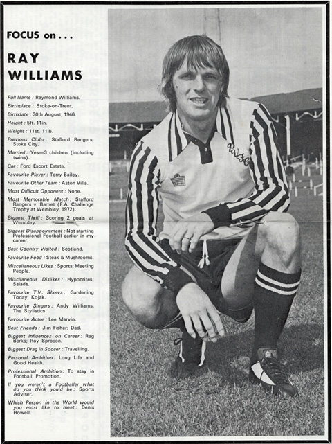 Ray Williams interview