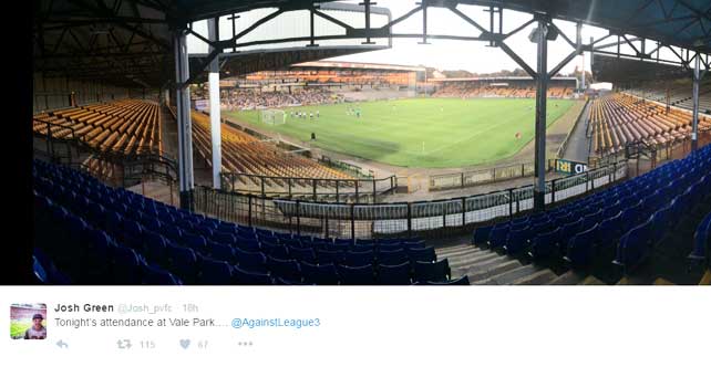 Reaction to the controversial Football League Trophy games – in tweets