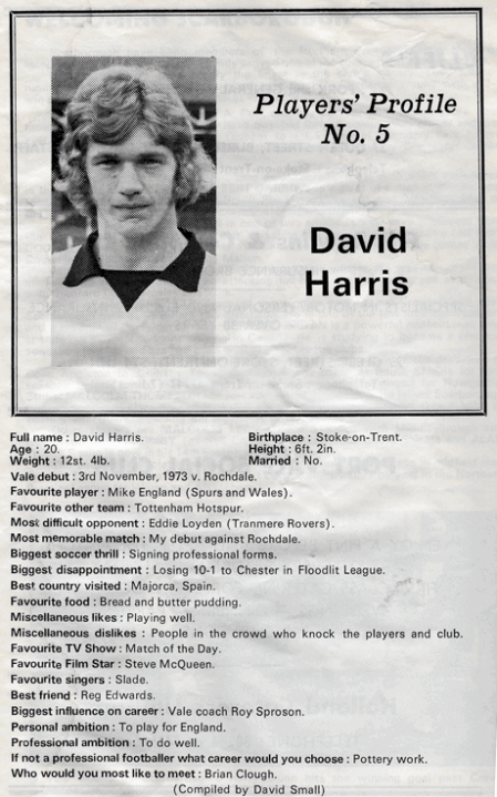 David Harris interview