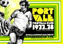 Port Vale v Peterborough Utd programme 1977