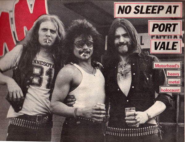 Port Vale concert featured in Melody Maker - clipping