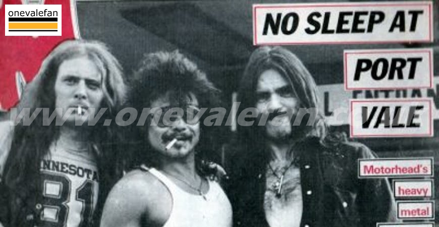 When Port Vale made the FRONT page of Melody Maker…