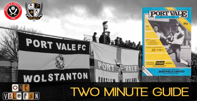 Two minute guide: Sheff Utd v Port Vale