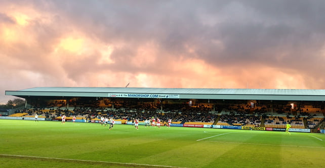 Brief gallery: storm clouds over Vale Park