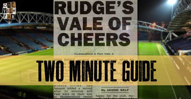 Two minute guide to: Huddersfield Town v Port Vale