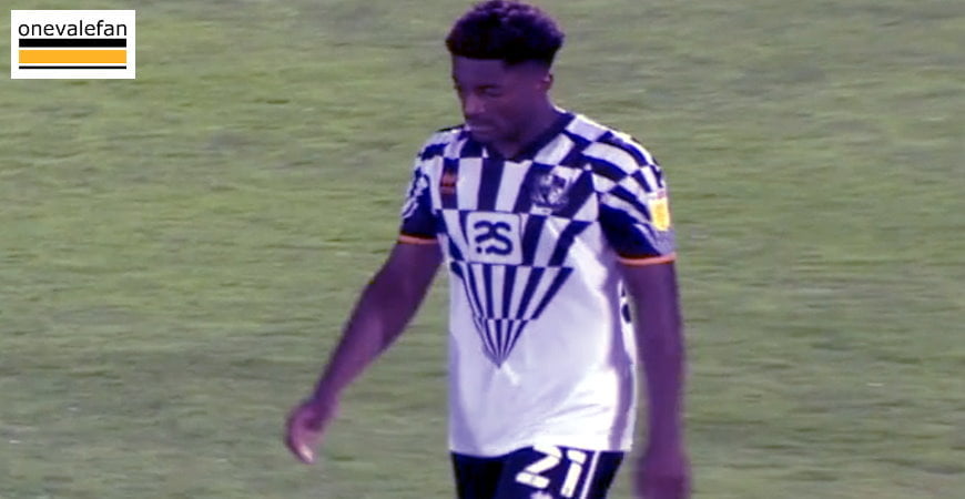Port Vale player Devante Rodney