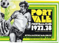 1977 Port Vale matchday programme