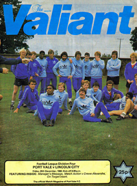 1980 Port Vale programme
