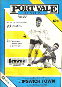 1988 Port Vale programme