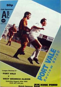 1989 Port Vale programme