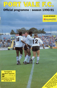 1990 Port Vale programme