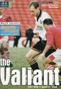 1996 Port Vale programme