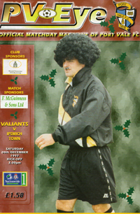 1997 Port Vale programme