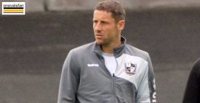 Port Vale manager Michael Brown