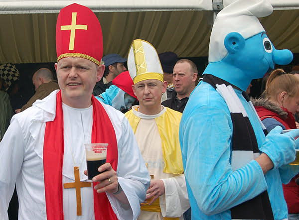 Fans in fancy dress - Wycombe Wanderers v Port Vale, 2013