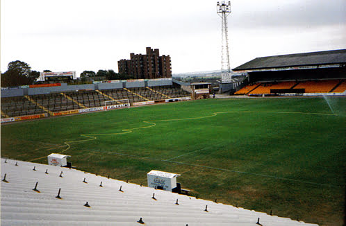 The Hamil Road terraces, Vale Park stadium