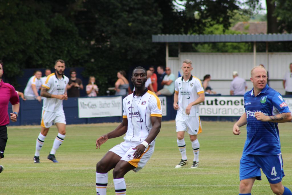 July 18 013 Kidsgrove v Port Vale - Gimme Toure