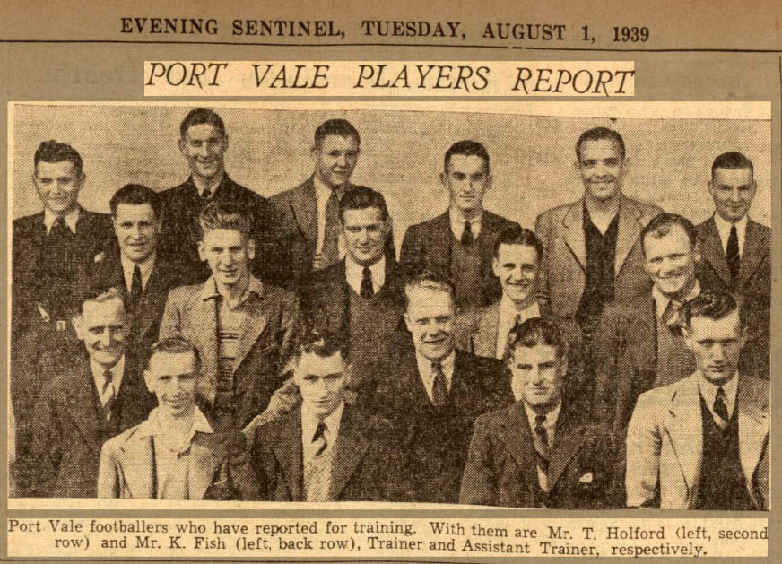 1939 Port Vale team