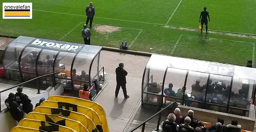 Vale Park benches