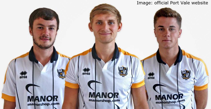 Port Vale unveil new home kit design