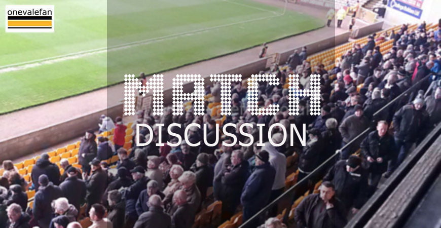 Discuss the Port Vale v Barnsley League One clash