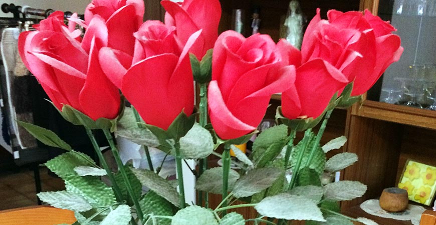 Say it with roses…