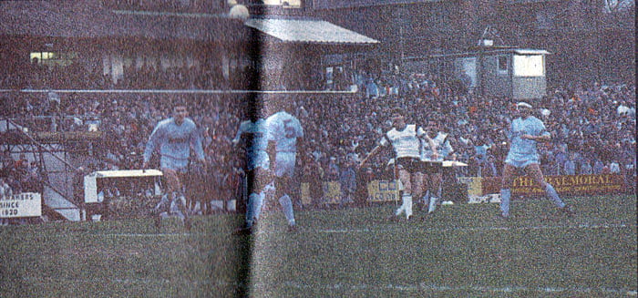 Port Vale v Spurs newspaper clipping
