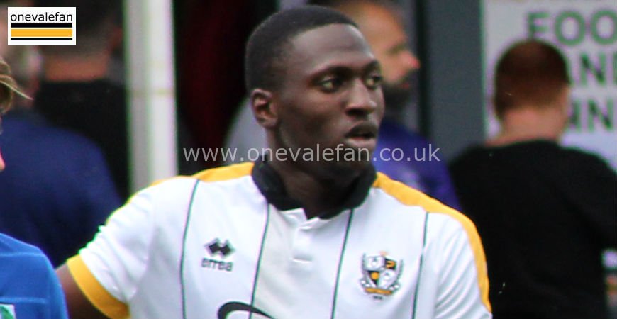 Port Vale striker’s pride after first Football League goal