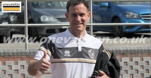 Port Vale midfielder Luke Joyce