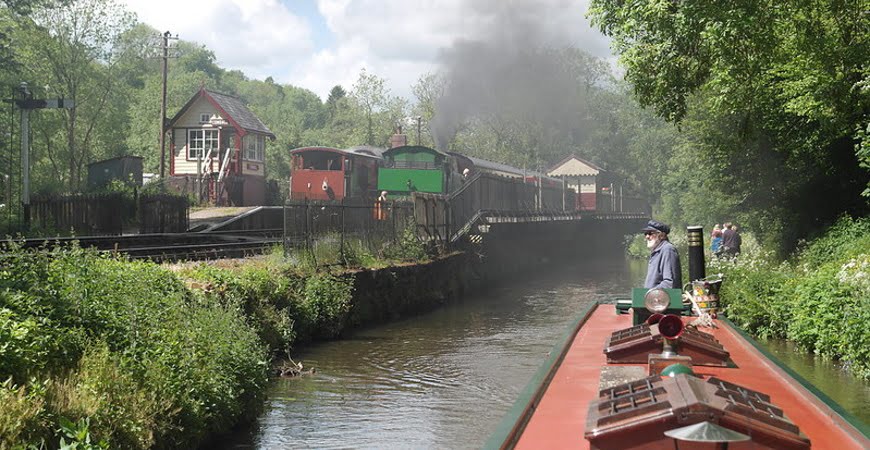 Churnet Valley, May 1945