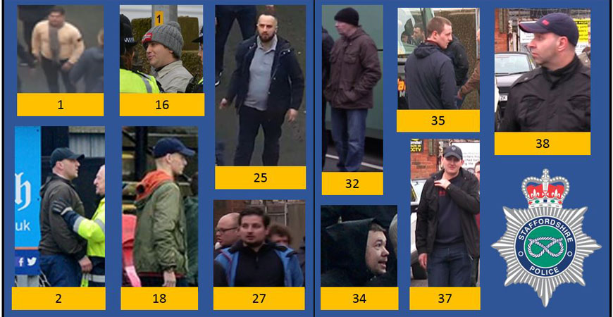 Police appeal for Port Vale fans to identify troublemakers