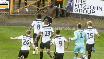 Idris Kanu goal celebrations