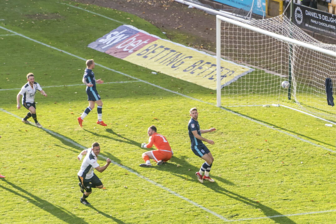 Vale v Bury Oct 18 032 - Tom Pope scores