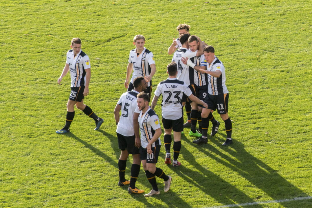 Vale v Bury Oct 18 032 - Vale celebrations