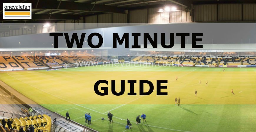 Two minute guide to Port Vale versus Lincoln City