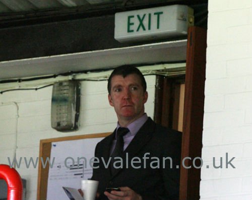 Port Vale FC manager Jim Gannon