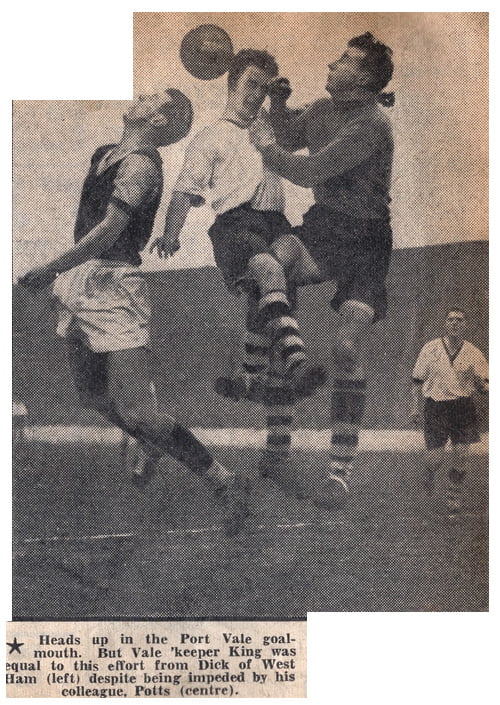 Ray King versus West Ham