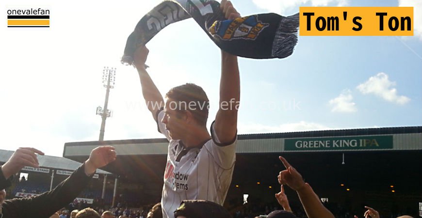Ton up for Tom Pope as striker hits century