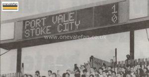 Port Vale scoreboard