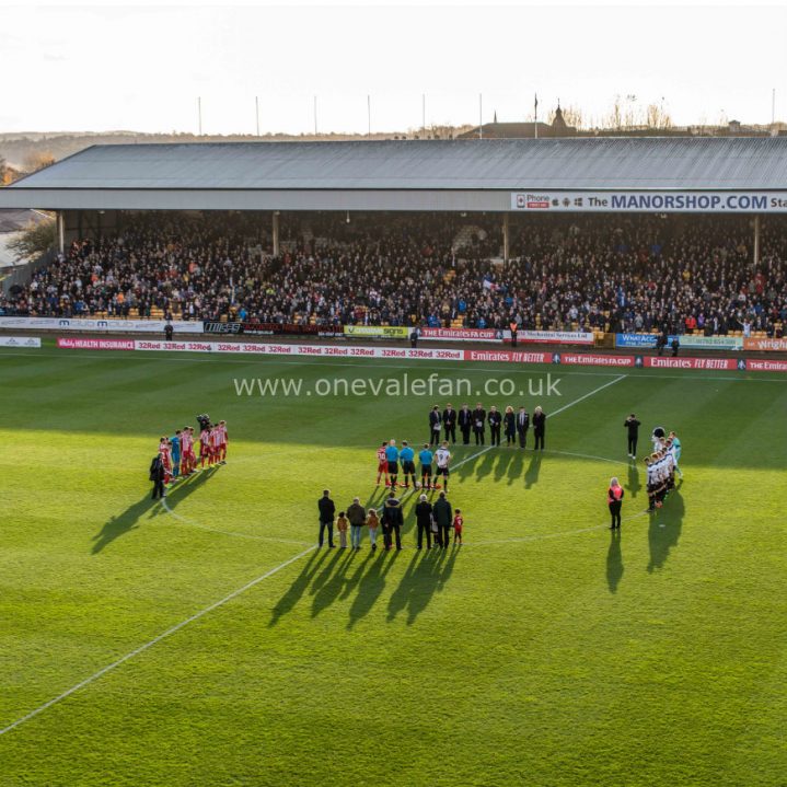 Port Vale and Sunderland tribute