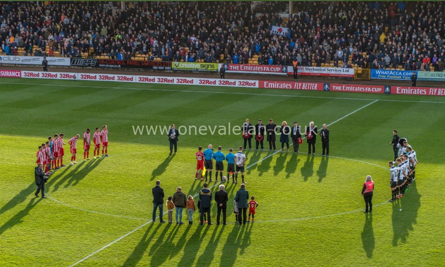 Port Vale and Sunderland tribute
