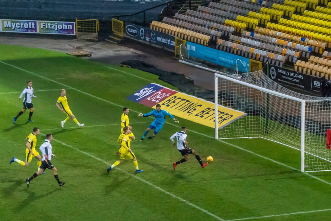 Luke Hannant's ball finds Montano