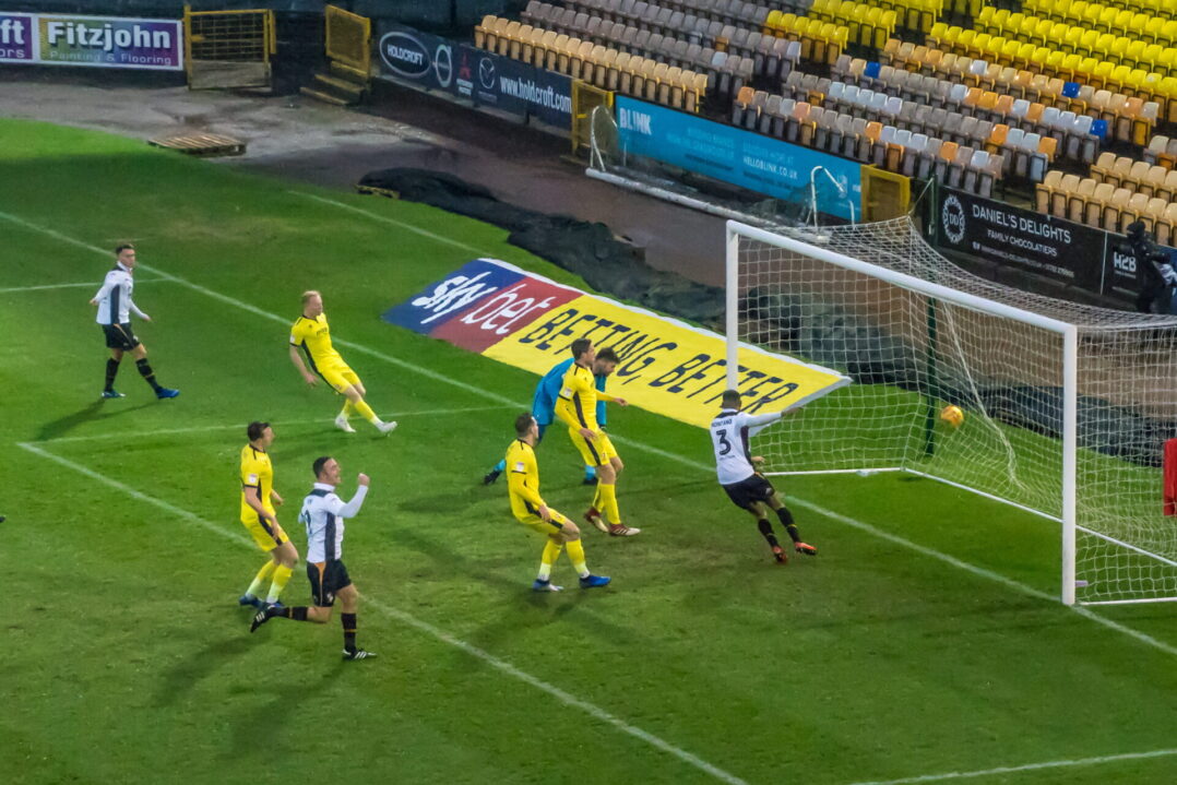 Cristian Montano opens the scoring