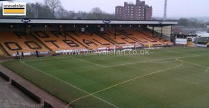 The Hamil Road stand, Vale Park stadium