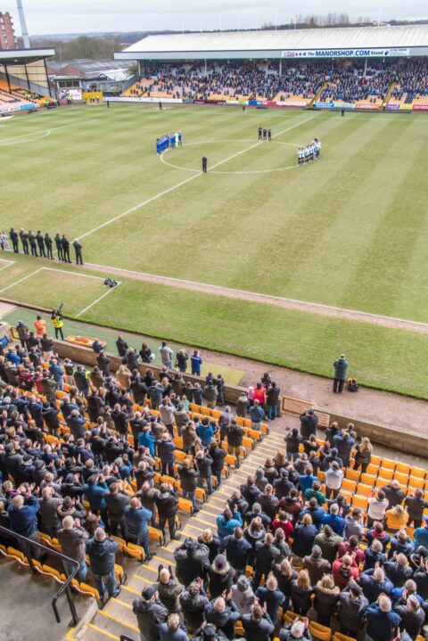 The tribute to Gordon Banks