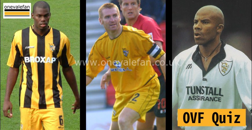 OVF Quiz: test your Port Vale Centre-half knowledge
