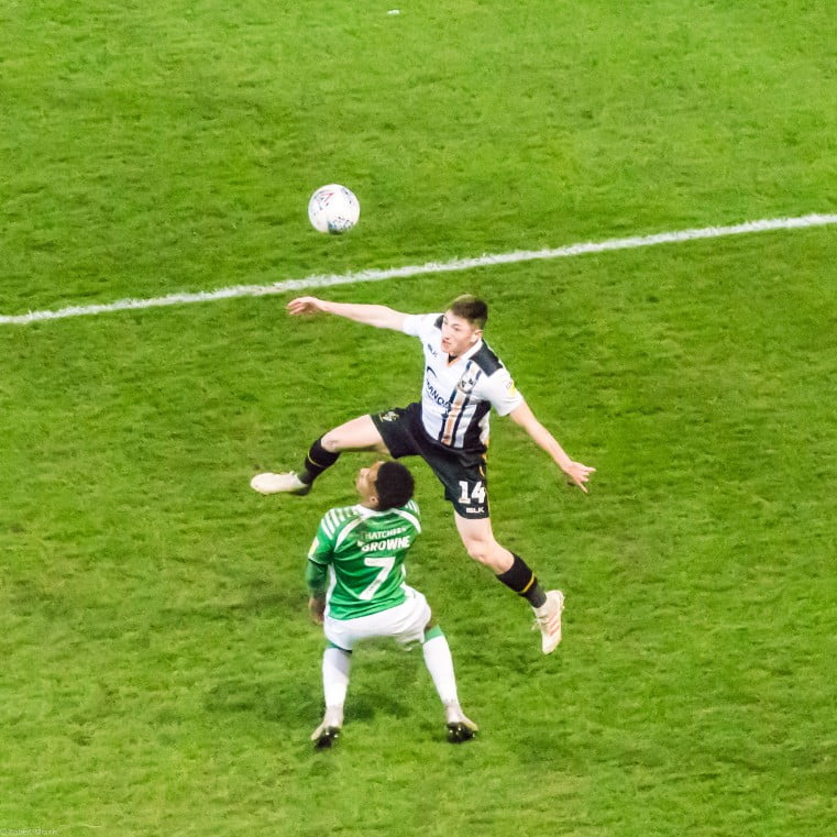 Port Vale 3-0 Yeovil: Adam Crookes in action